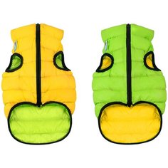Жилет для собак AiryVest двусторонний 45 M салатовый/желтый