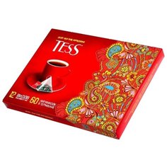 Чай Tess ассорти в пирамидках, 60 шт.