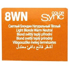 Matrix Color Sync краска для волос без аммиака, 8WN светлый блондин теплый натуральный, 90 мл