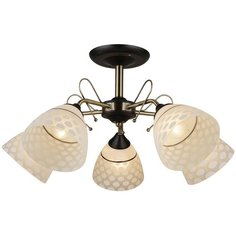 Люстра ЛасСветас 10852/5 AB+BK