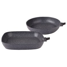 MR-4800 набор сковород Granite, 3 предмета Maestro