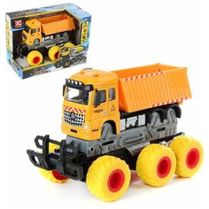 Машина Veld co 103942 металлическая MONSTER ENGINEERING TRUCK: 6 колес, меняет форму, инерция