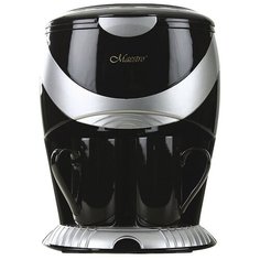 Кофеварка Maestro MR-402, черный с серыми вставками