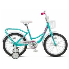 Детский велосипед Stels Flyte Lady 16 Z011 (2019) 16х11 бирюзовый (требует финальной сборки)