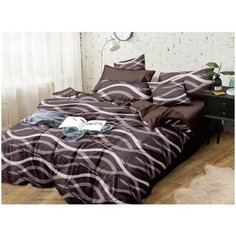 Постельное белье поплин F-35012 Семейное Iv Selena