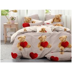 Детское постельное белье поплин IM0670 1,5 спальное детские расцветки Iv Selena