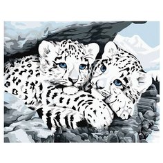 Цветной Картина по номерам "Ягуарята" 30х40 см (ME049)