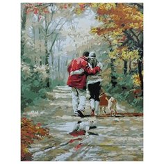 Paintboy Картина по номерам "Пара на прогулке" 40х50 см (GX8440)