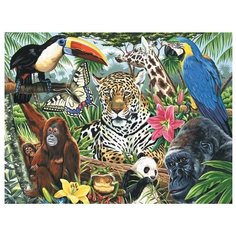 Royal & Langnickel Картина по номерам на холсте "Зоопарк" 28х35 см (PCL3)