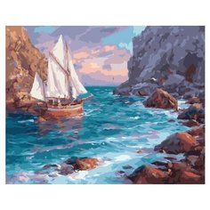 Paintboy Картина по номерам "По бирюзовым волнам" 40х50 см (GX24322)