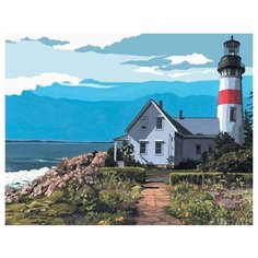 Royal & Langnickel Картина по номерам на холсте "Маяк" 28х35 см (PCL 5)