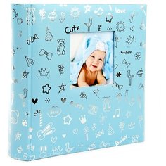 Фотоальбом Veld co 60281 lovely baby 200ф 10X15см с мемо