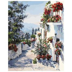 Картина по номерам "На юге Испании", 40x50 см Белоснежка
