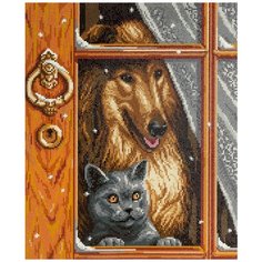 Кристальная мозаика (алмазная вышивка) "ФРЕЯ" ALVR-170 "Долгожданная встреча" 33 х 40 см