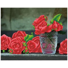 Кристальная мозаика (алмазная вышивка) "ФРЕЯ" ALV-32 "Страстные чувства" 47.5 х 60 см