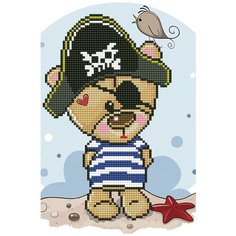Кристальная мозаика (алмазная вышивка) "ФРЕЯ" ALV-100 "Маленький пират" 20 х 30 см