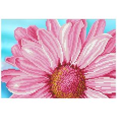 Кристальная мозаика (алмазная вышивка) "ФРЕЯ" ALV-44 "Гербера" 32 х 22 см