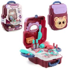 Игровой набор Парикмахерская,21х10,5х25,рюкзак. VELD CO 115780