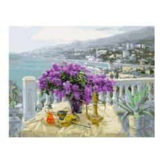 Картина по номерам Вид на побережье, 40x50 см. PaintBoy