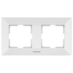 Рамка 2 поста универсальная белая WMTF08022WH Panasonic Arkedia