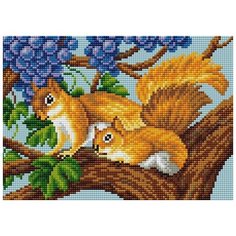 Алмазная мозаика V-113, картина стразами Вышиваем бисером 28.5x20 см.