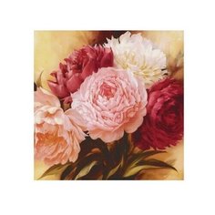 Картина по номерам Оттенки розового, 30x30 см. Molly