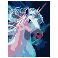 Картина по номерам Сказочный единорог, 15x20 см. Molly