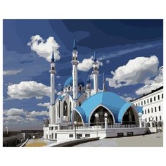 Картина по номерам Голубая мечеть, 40x50 см. PaintBoy