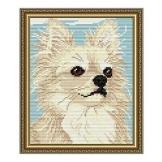 Алмазная мозаика Чихуахуа, картина стразами АРТ СОЛО 20x24.6 см. Art Solo