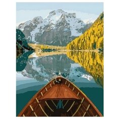 Картина по номерам Лодочка плывет..., 40x50 см. PaintBoy