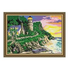 Алмазная мозаика Маяк, картина стразами АРТ СОЛО 28.5x41 см. Art Solo