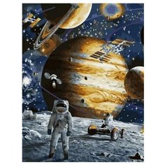 Картина по номерам Космическое пространство, 40x50 см. PaintBoy