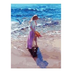 Картина по номерам В солнечный день на море, 40x50 см. PaintBoy