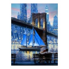 Алмазная мозаика Вместе навсегда, картина стразами Алмазное хобби 30x40 см.