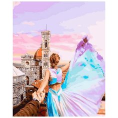 Картина по номерам Следуй за мной. Флоренция. Италия, 40x50 см. ВанГогВоМне