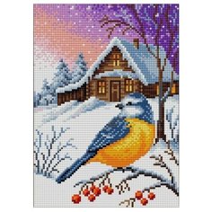 Алмазная мозаика ВБ.V-127, картина стразами Вышиваем бисером 20x28 см.