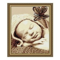 Алмазная мозаика Маленькое большое счастье, картина стразами АРТ СОЛО 20x24.6 см. Art Solo