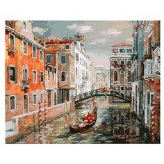 Картина по номерам Венеция. Канал Сан Джованни Латерано, 40x50 см. Белоснежка