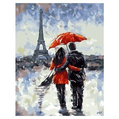 Картина по номерам Любовь в непогоду, 40x50 см. PaintBoy