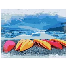 Картина по номерам Путешествие в Исландию, 30x40 см. Фрея