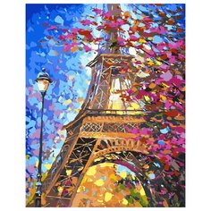 Картина по номерам Краски весенненого Парижа, 40x50 см. ВанГогВоМне