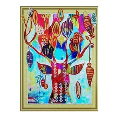 Алмазная мозаика Дерево желаний, картина стразами Color KIT 30x40 см.