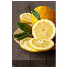 Алмазная мозаика Лимонный фреш, картина стразами Алмазное хобби 20x30 см.