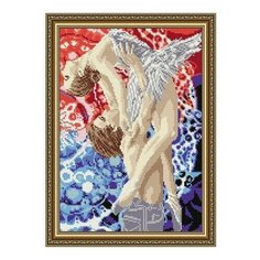 Алмазная мозаика В вихре танца, картина стразами АРТ СОЛО 28.5x41 см. Art Solo