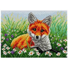 Алмазная мозаика V-84, картина стразами Вышиваем бисером 28x20 см.