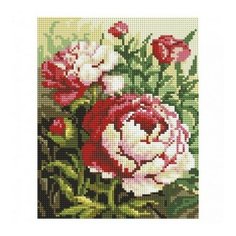 Алмазная мозаика Весенние трели, картина стразами Белоснежка 20x25 см.