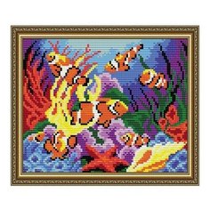 Алмазная мозаика На глубине, картина стразами АРТ СОЛО 20x24.6 см. Art Solo