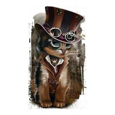 Картина по номерам Мистер Кот, 30x30 см. Molly