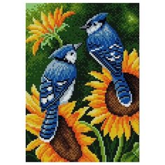 Алмазная мозаика ВБ.V-126, картина стразами Вышиваем бисером 20x28 см.