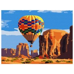 Картина по номерам Воздушный шар, 15x20 см. Molly